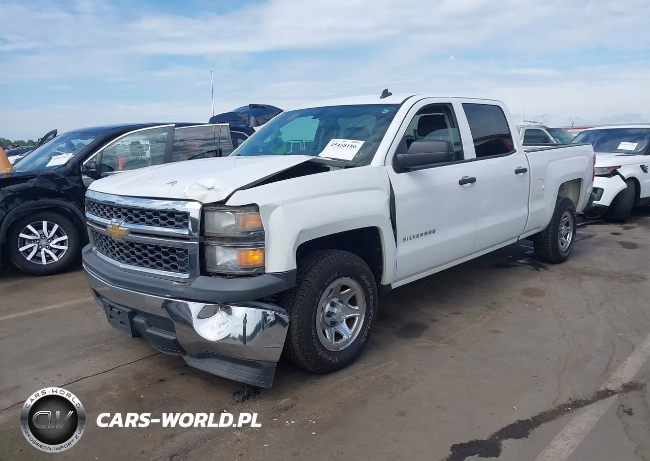 2014 Chevrolet Silverado 1500 Work Truck VIN:3GCPCPEH1EG333050 - 2