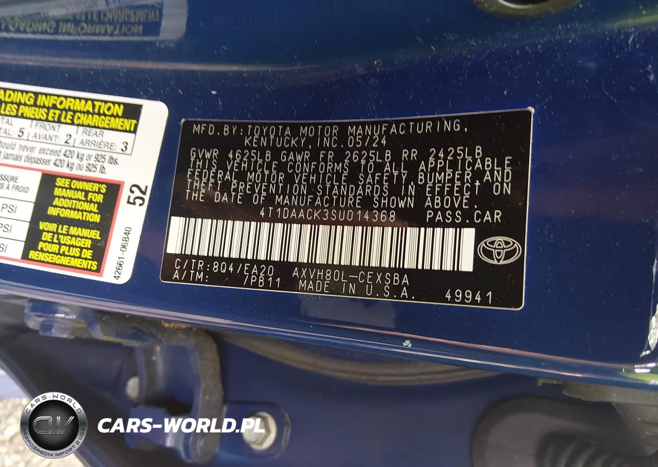 2025 Toyota Camry Se VIN:4T1DAACK3SU014368 - 9