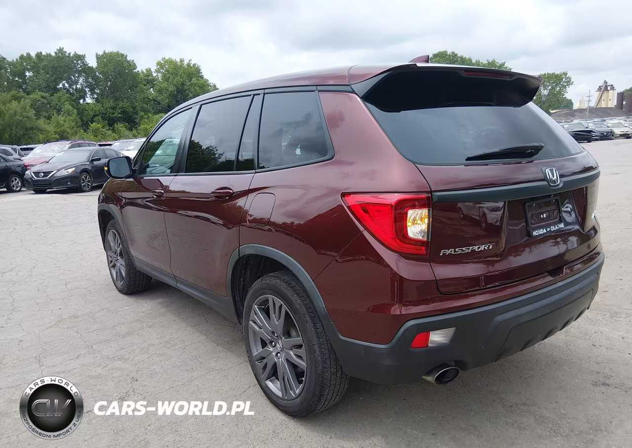 2019 Honda Passport Ex-L VIN:5FNYF8H55KB029725 - 3