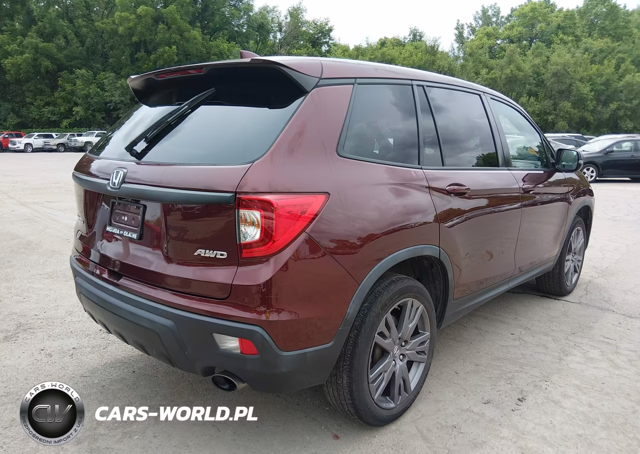 2019 Honda Passport Ex-L VIN:5FNYF8H55KB029725 - 4