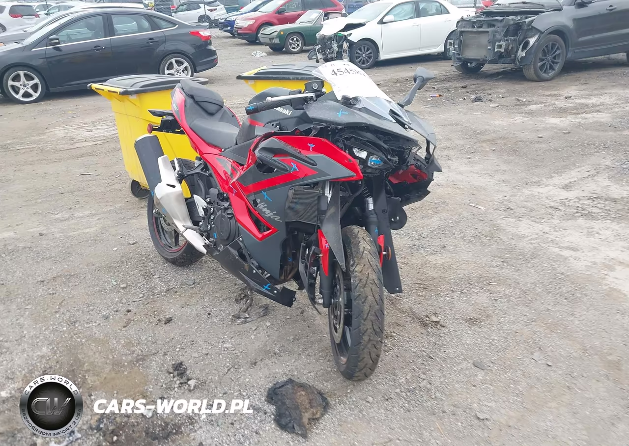 2025 Kawasaki Ex500 VIN:ML5EXGG16SDA66540 - 1