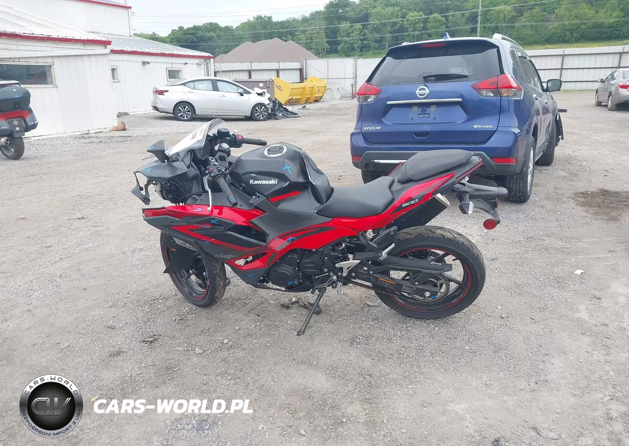 2025 Kawasaki Ex500 VIN:ML5EXGG16SDA66540 - 12