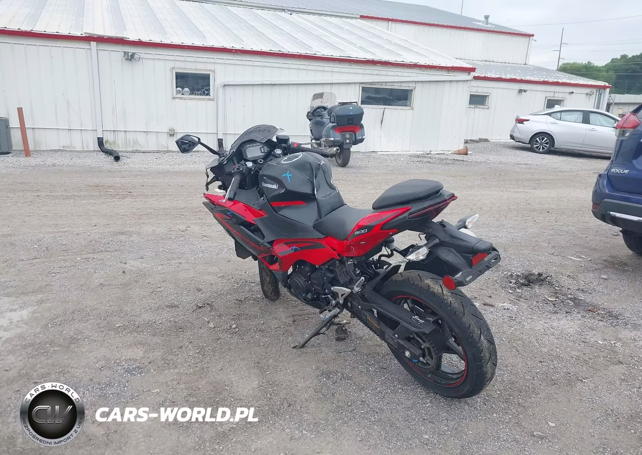 2025 Kawasaki Ex500 VIN:ML5EXGG16SDA66540 - 3