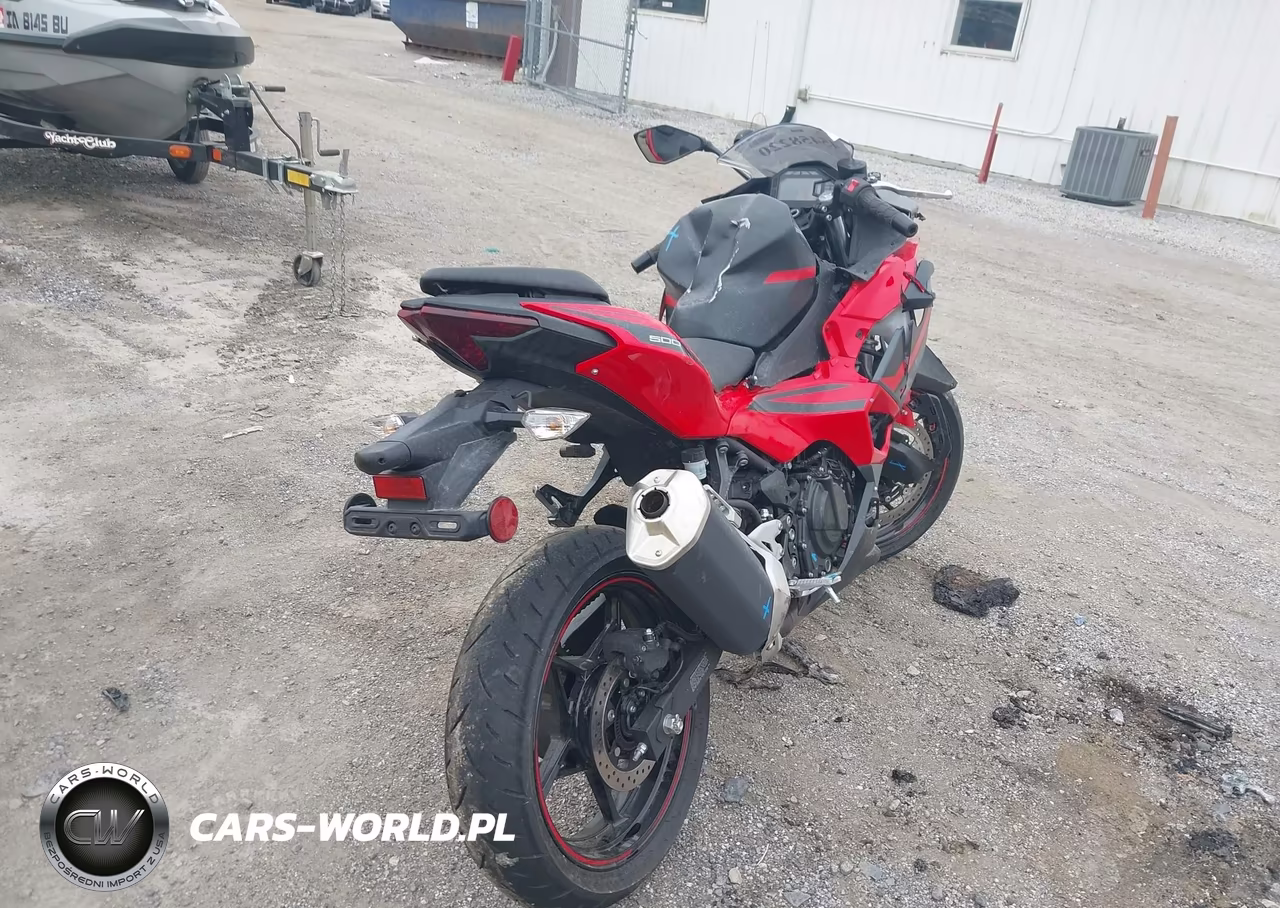 2025 Kawasaki Ex500 VIN:ML5EXGG16SDA66540 - 4