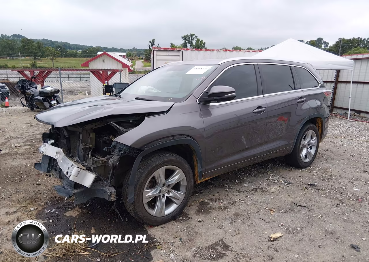 2015 Toyota Highlander Limited V6 VIN:5TDYKRFH5FS112491 - 2