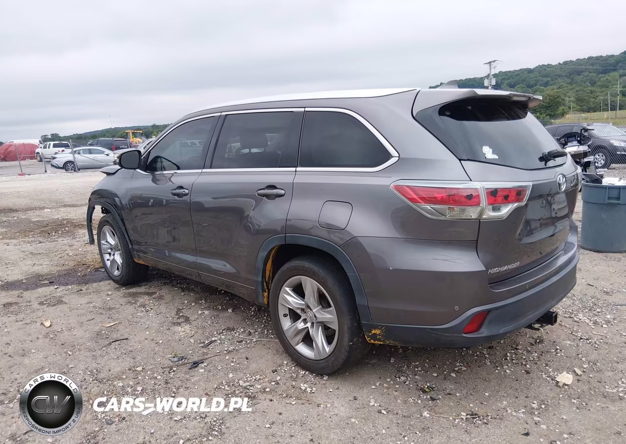 2015 Toyota Highlander Limited V6 VIN:5TDYKRFH5FS112491 - 3