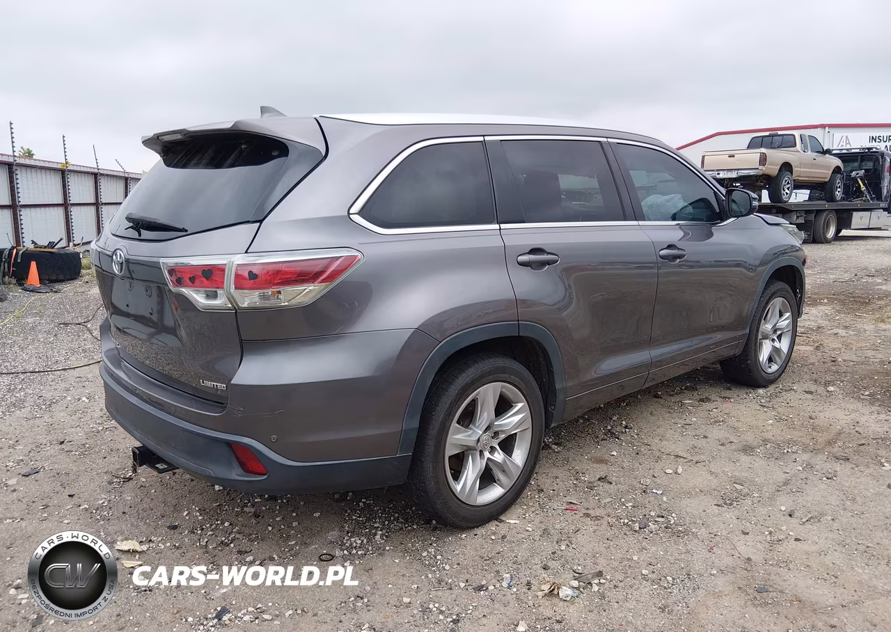 2015 Toyota Highlander Limited V6 VIN:5TDYKRFH5FS112491 - 4