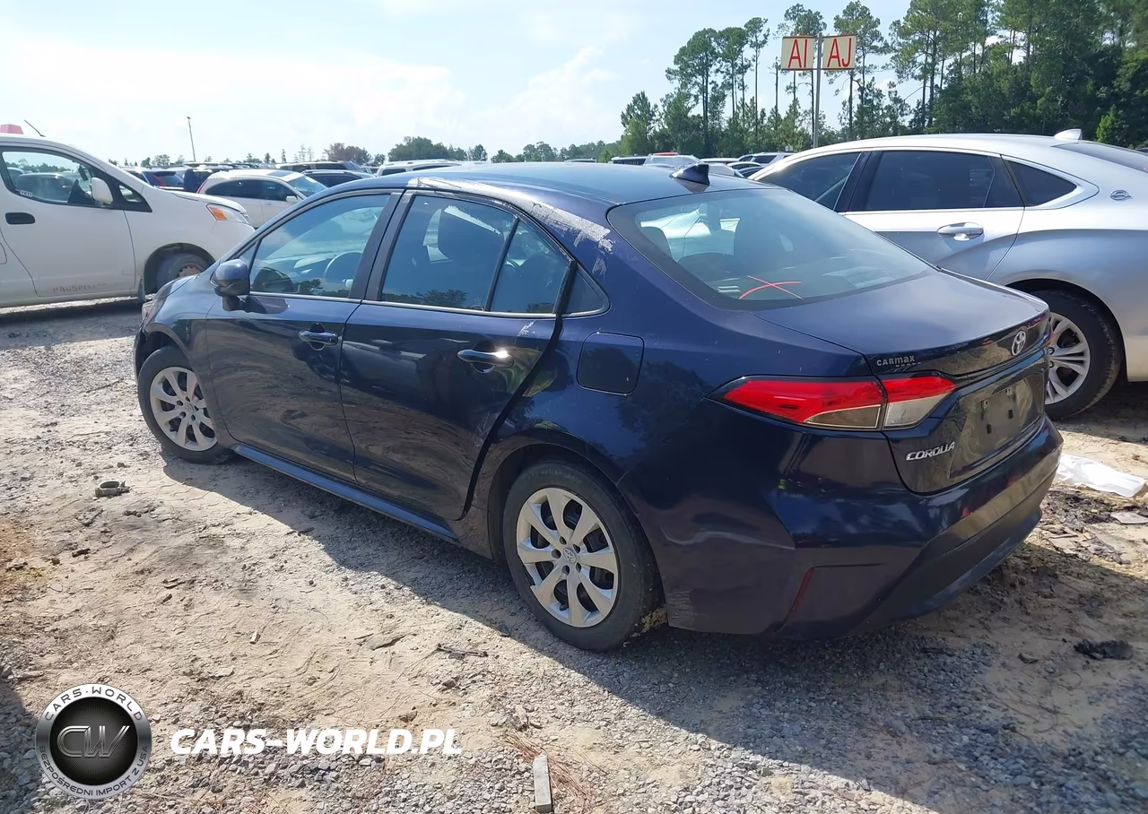2022 Toyota Corolla Le VIN:5YFEPMAE6NP337997 - 3