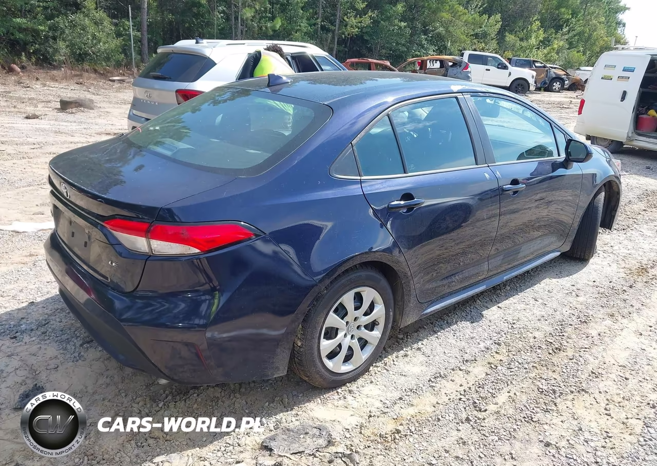 2022 Toyota Corolla Le VIN:5YFEPMAE6NP337997 - 4