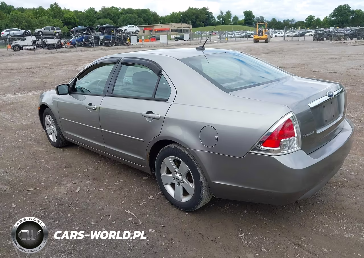 2008 Ford Fusion Se VIN:3FAHP07Z68R248631 - 3