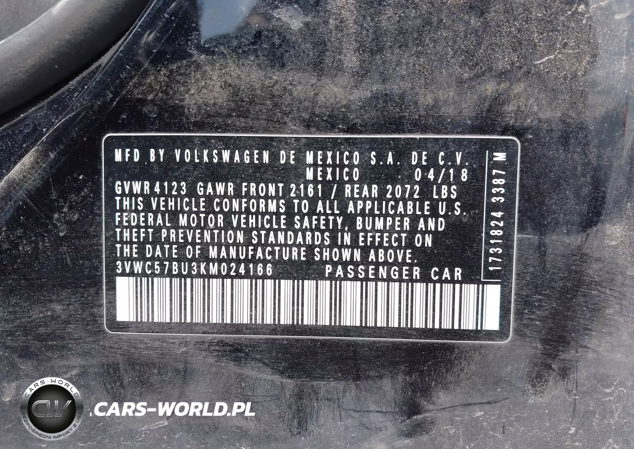 2019 Volkswagen Jetta 1.4T R-Line-1.4T S-1.4T Se VIN:3VWC57BU3KM024166 - 9