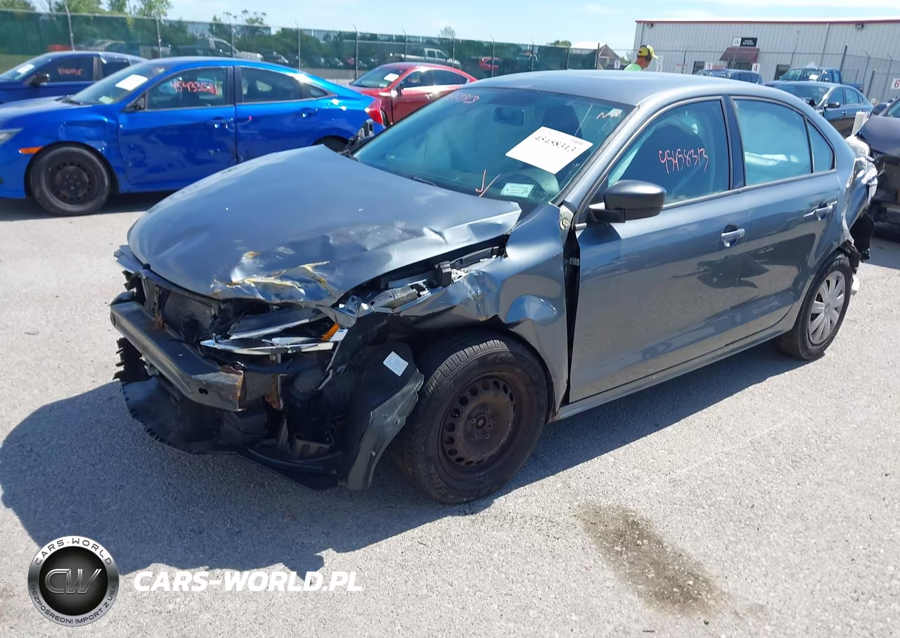 2015 Volkswagen Jetta 2.0L S VIN:3VW2K7AJ4FM281421 - 2