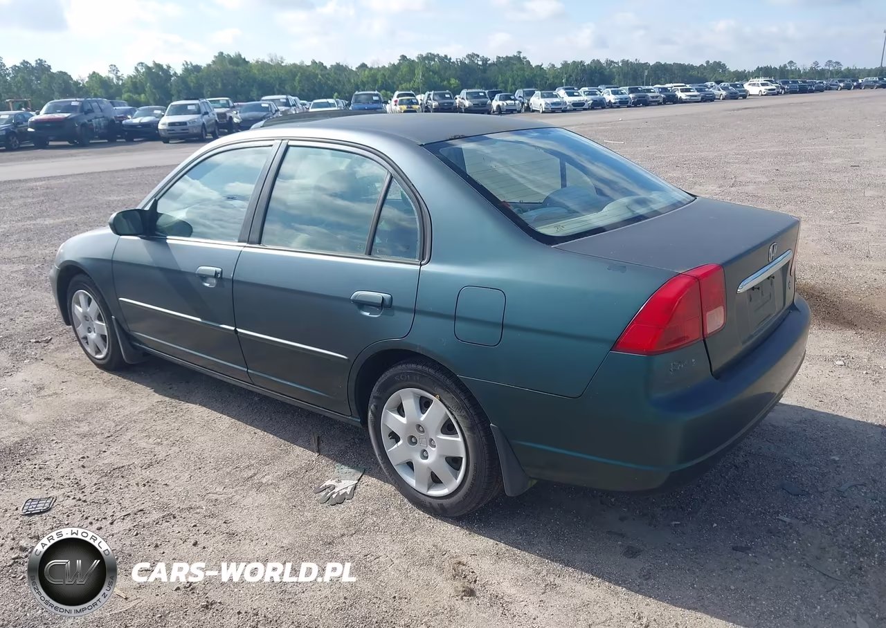 2001 Honda Civic Ex VIN:2HGES26781H533566 - 3