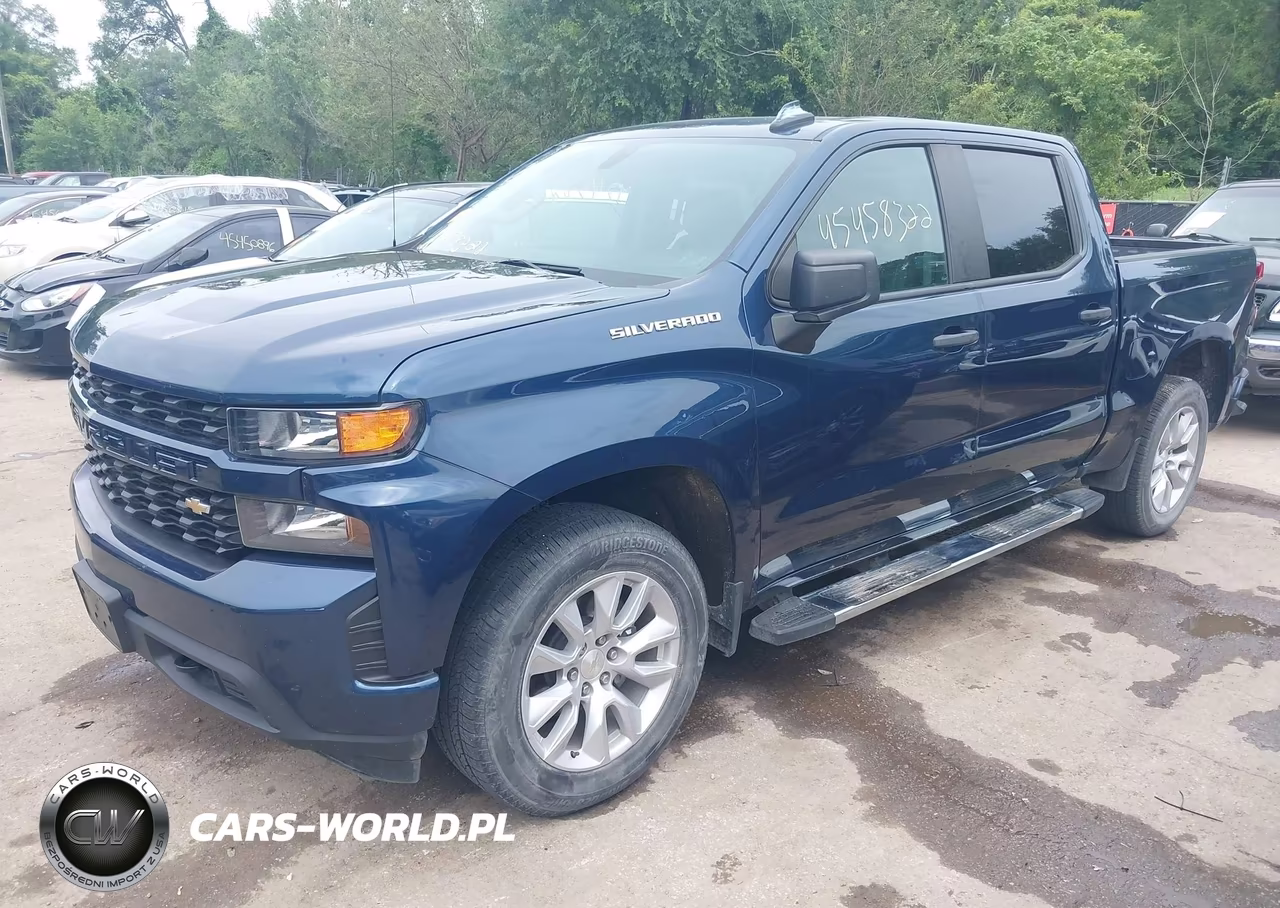 2022 Chevrolet Silverado 1500 Ltd 2Wd Short Bed Custom VIN:3GCPWBEK7NG169924 - 2