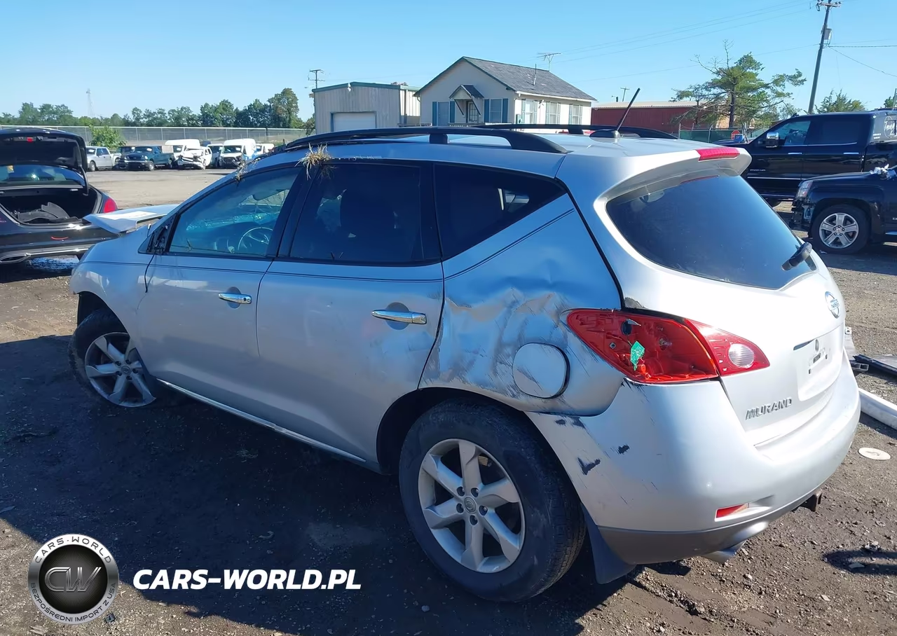 2009 Nissan Murano Sl VIN:JN8AZ18W69W204888 - 3