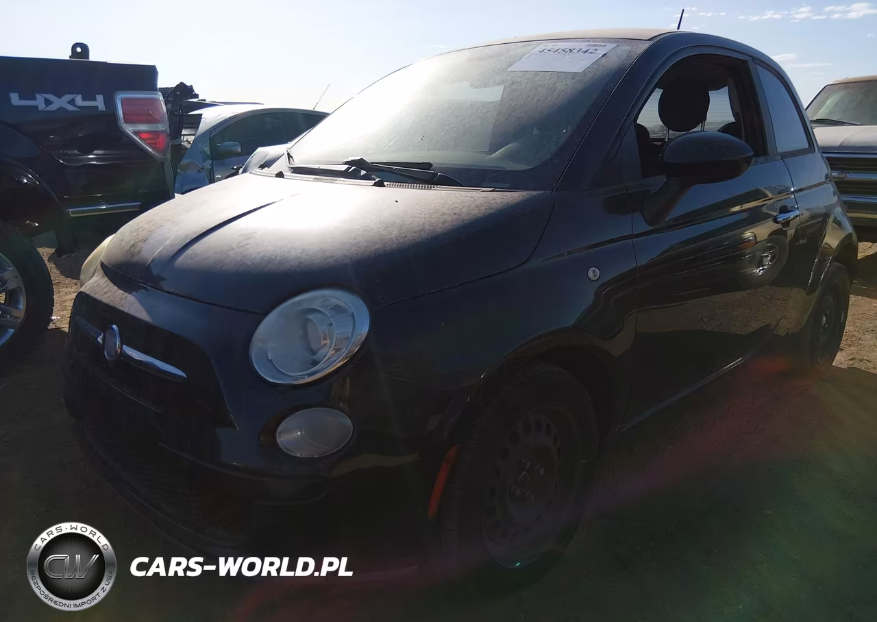 2013 Fiat 500 Pop VIN:3C3CFFARXDT529108 - 2
