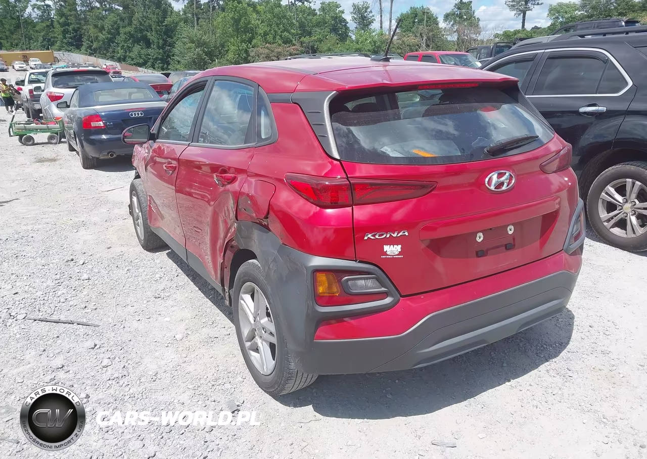 2021 Hyundai Kona Se VIN:KM8K12AA2MU646773 - 3