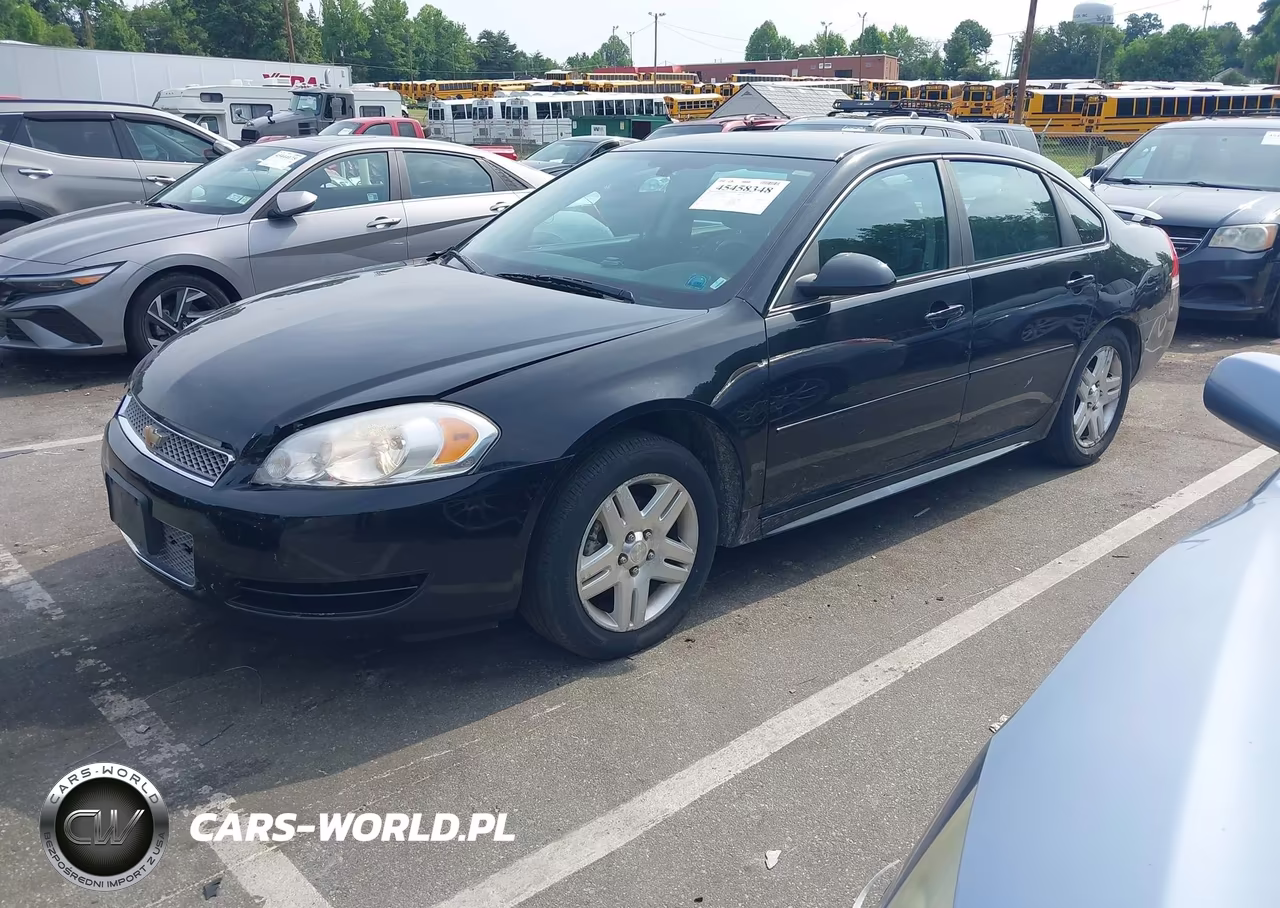 2012 Chevrolet Impala Lt VIN:2G1WB5E36C1323099 - 2