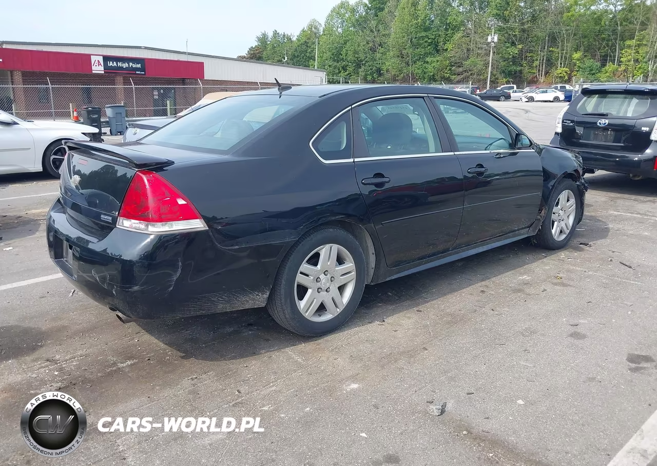 2012 Chevrolet Impala Lt VIN:2G1WB5E36C1323099 - 4