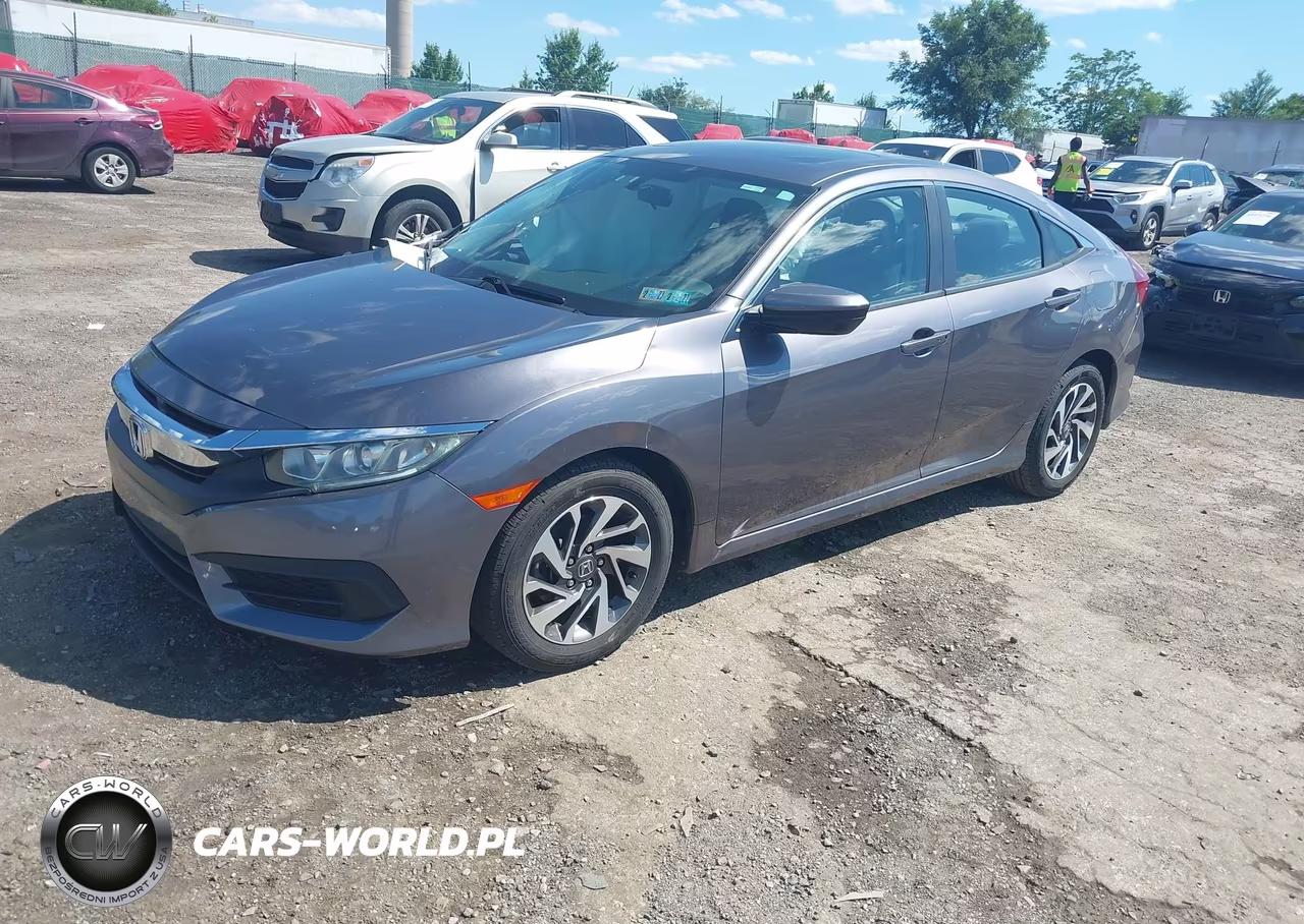 2016 Honda Civic Ex VIN:19XFC2F70GE221231 - 2