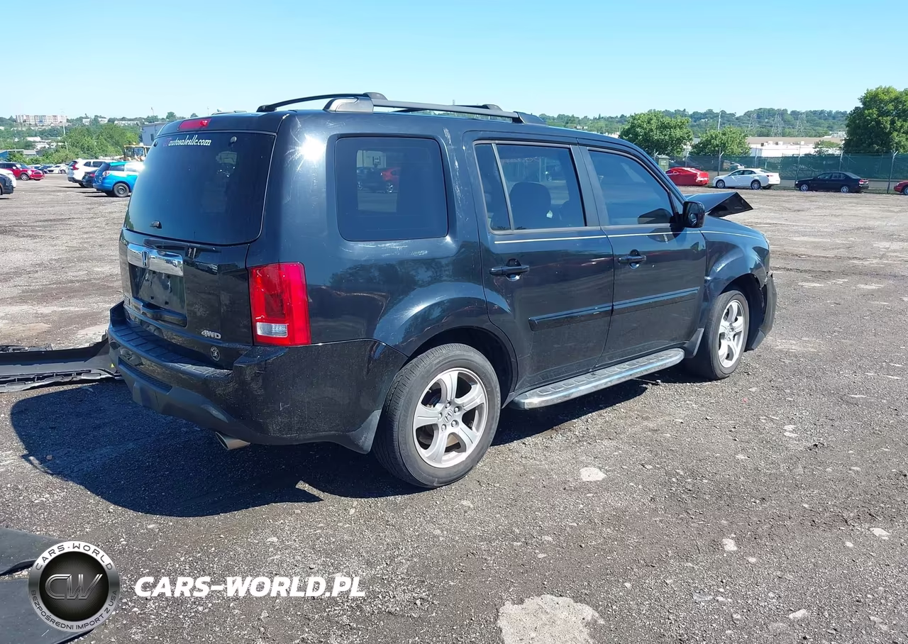 2013 Honda Pilot Ex VIN:5FNYF4H45DB085120 - 4
