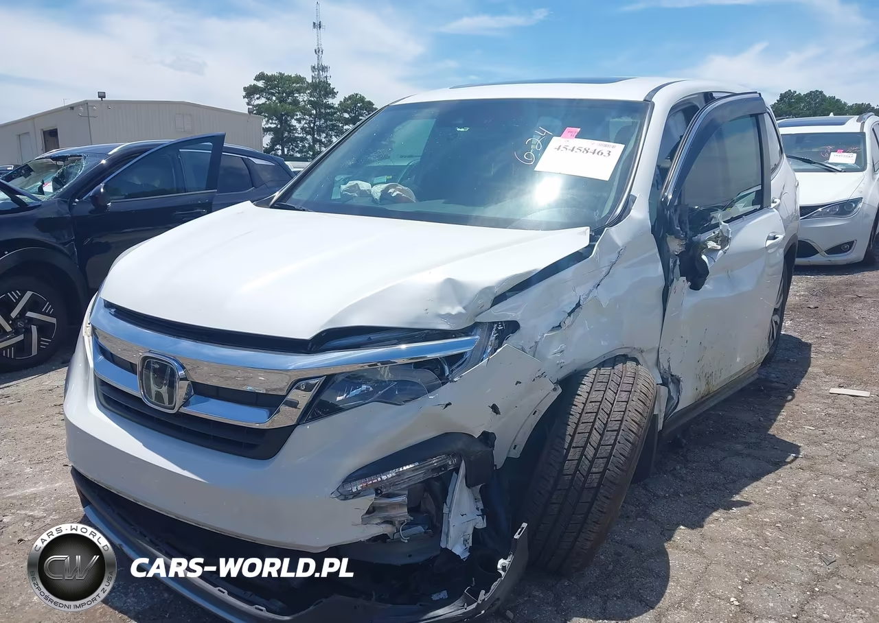 2021 Honda Pilot 2Wd Ex-L VIN:5FNYF5H50MB034025 - 6