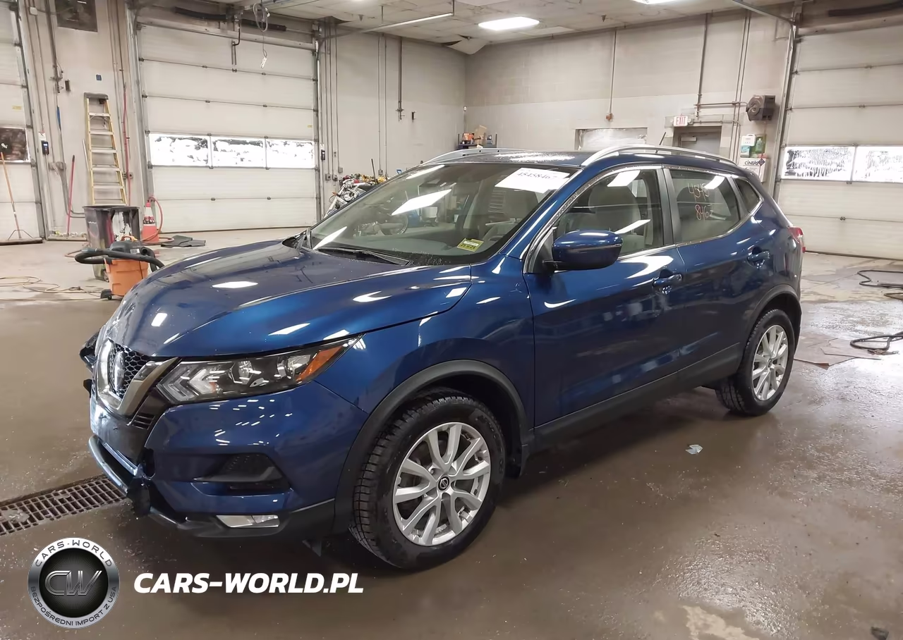 2021 Nissan Rogue Sport Sv Awd Xtronic Cvt VIN:JN1BJ1BW7MW448917 - 2