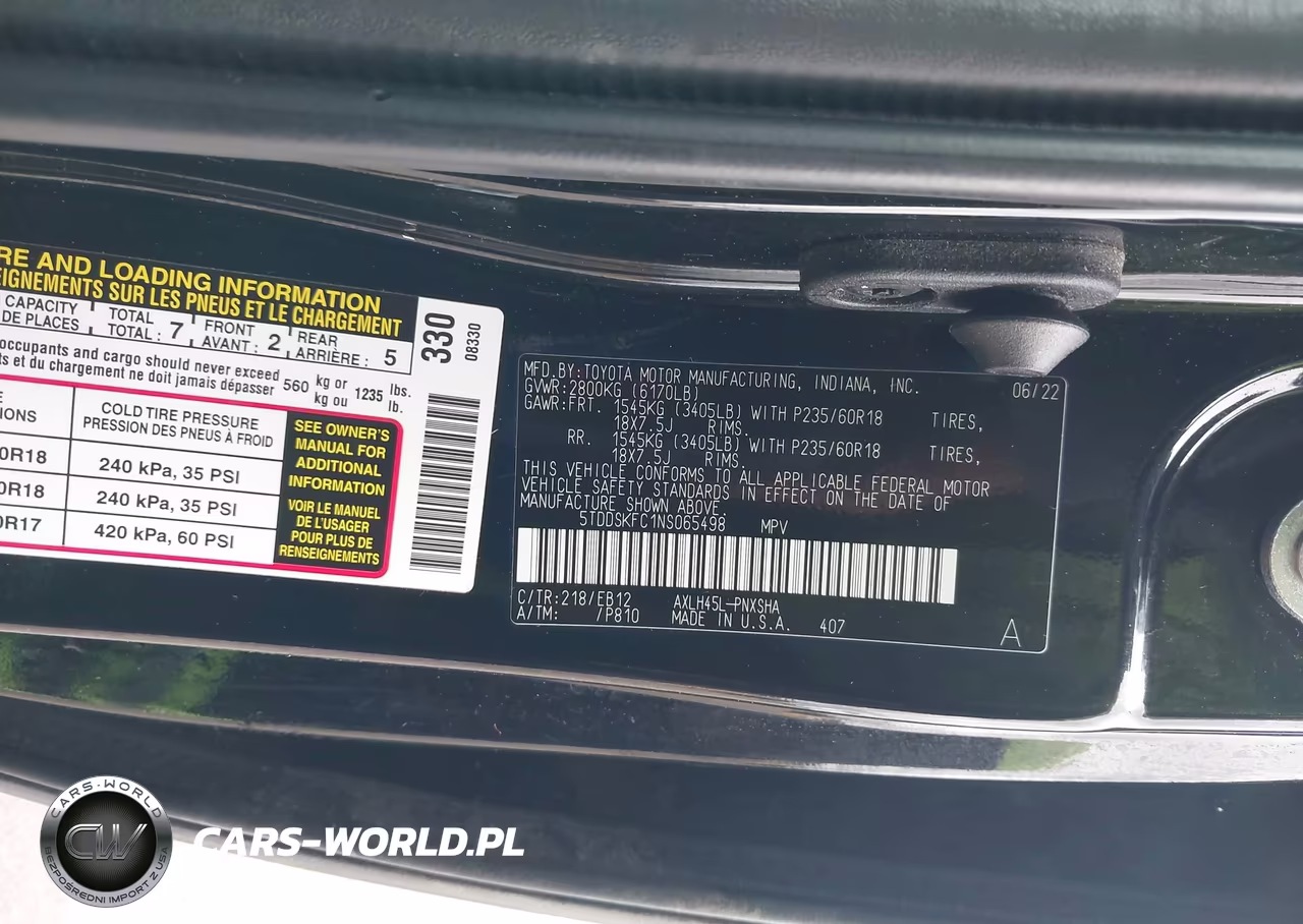 2022 Toyota Sienna Xse VIN:5TDDSKFC1NS065498 - 9