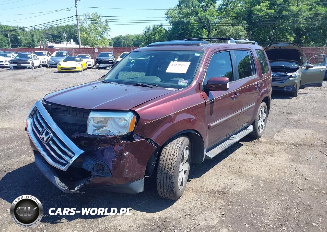 2013 Honda Pilot Touring VIN:5FNYF4H91DB025802 - 6