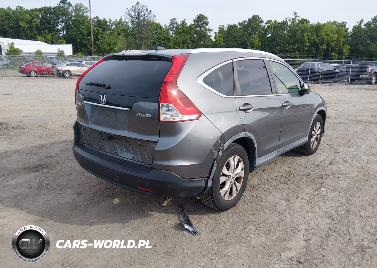 2012 Honda Cr-V Ex-L VIN:JHLRM4H7XCC028110 - 4
