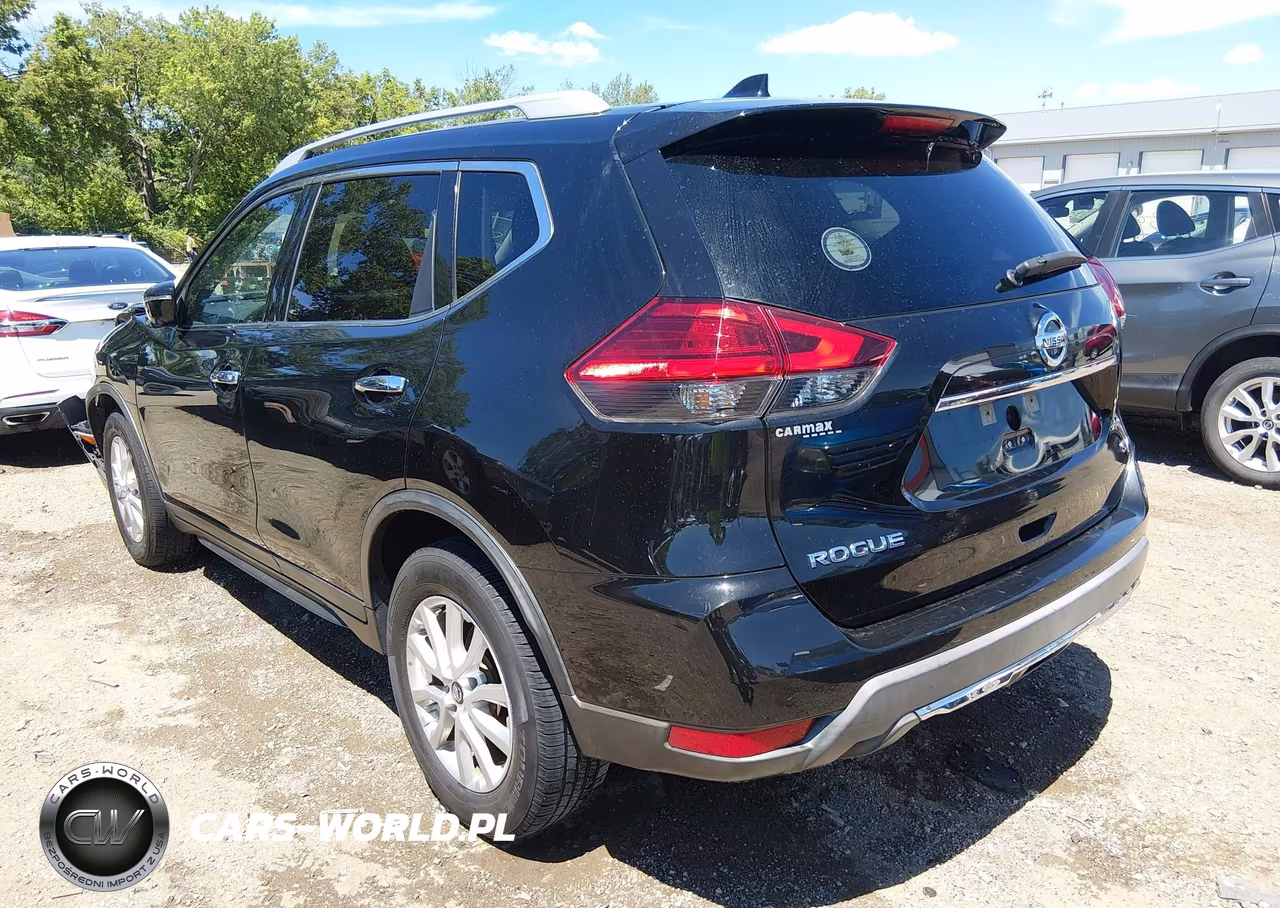 2017 Nissan Rogue Sv VIN:KNMAT2MT7HP575064 - 3