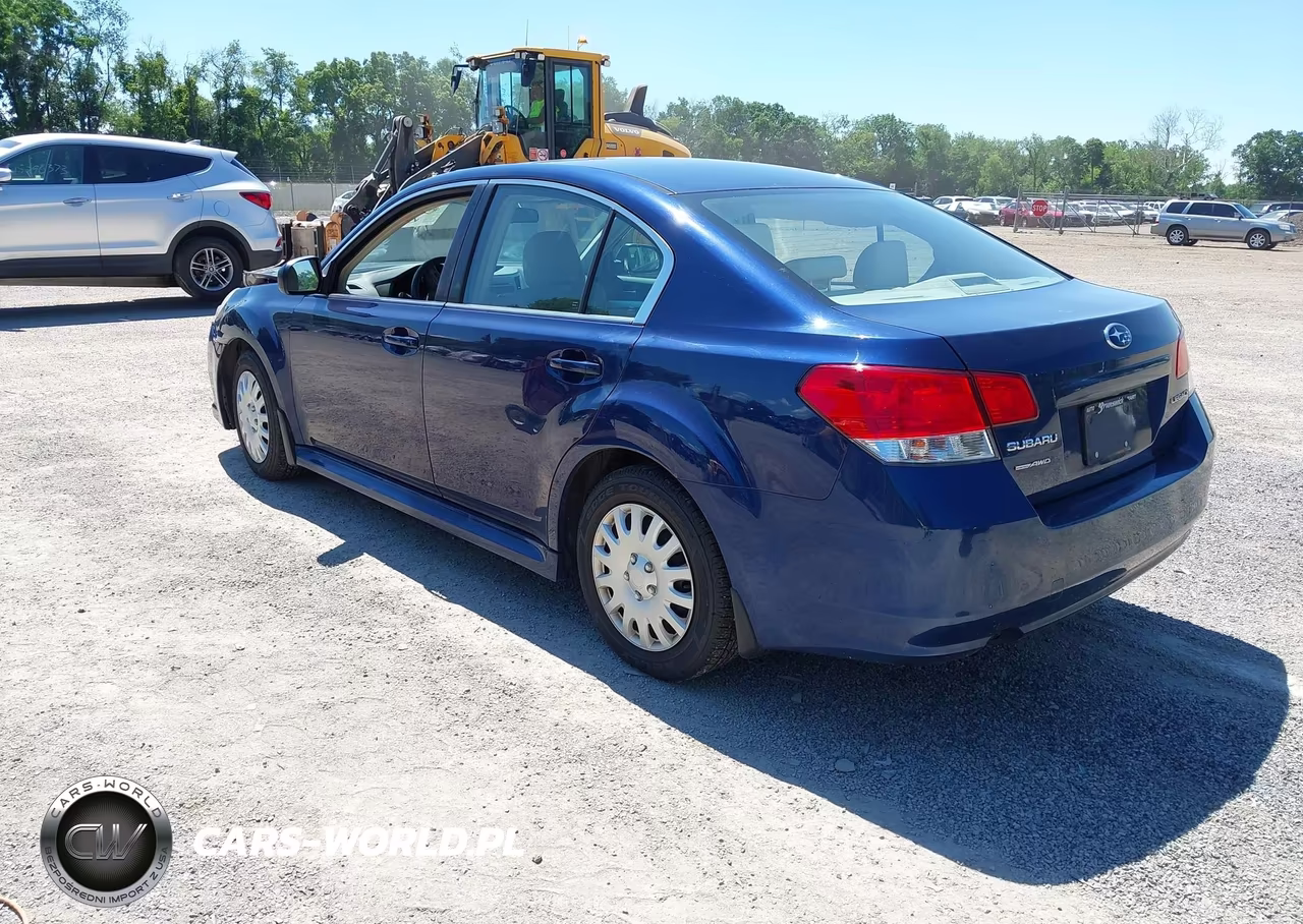 2011 Subaru Legacy 2.5I VIN:4S3BMCA61B3255758 - 3