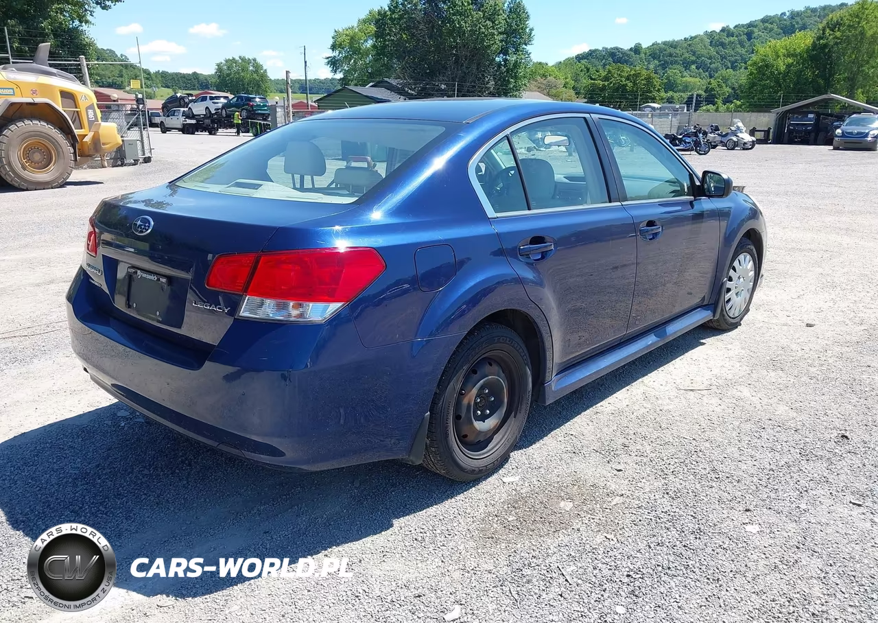 2011 Subaru Legacy 2.5I VIN:4S3BMCA61B3255758 - 4