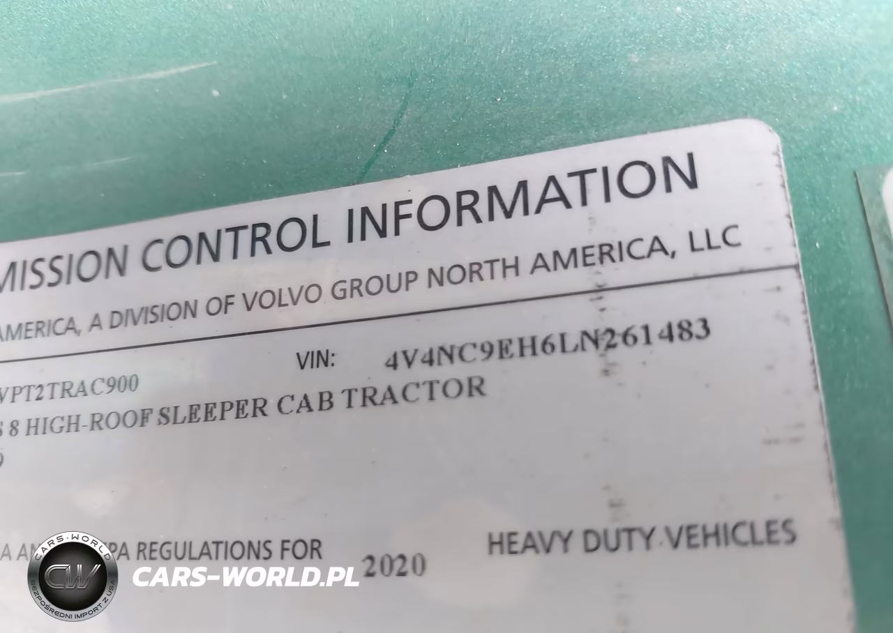 2020 Volvo Vnl VIN:4V4NC9EH6LN261483 - 8