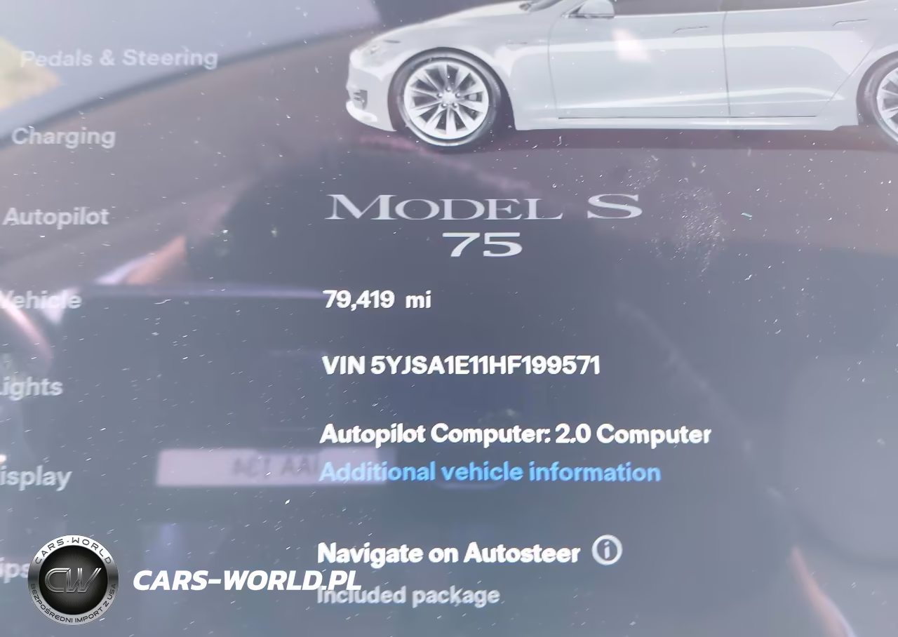 2017 Tesla Model S 60-75 VIN:5YJSA1E11HF199571 - 14