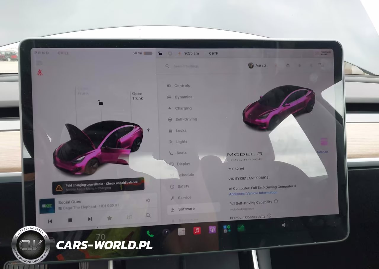 2018 Tesla Model 3 Long Range-Mid Range VIN:5YJ3E1EA5JF006918 - 7