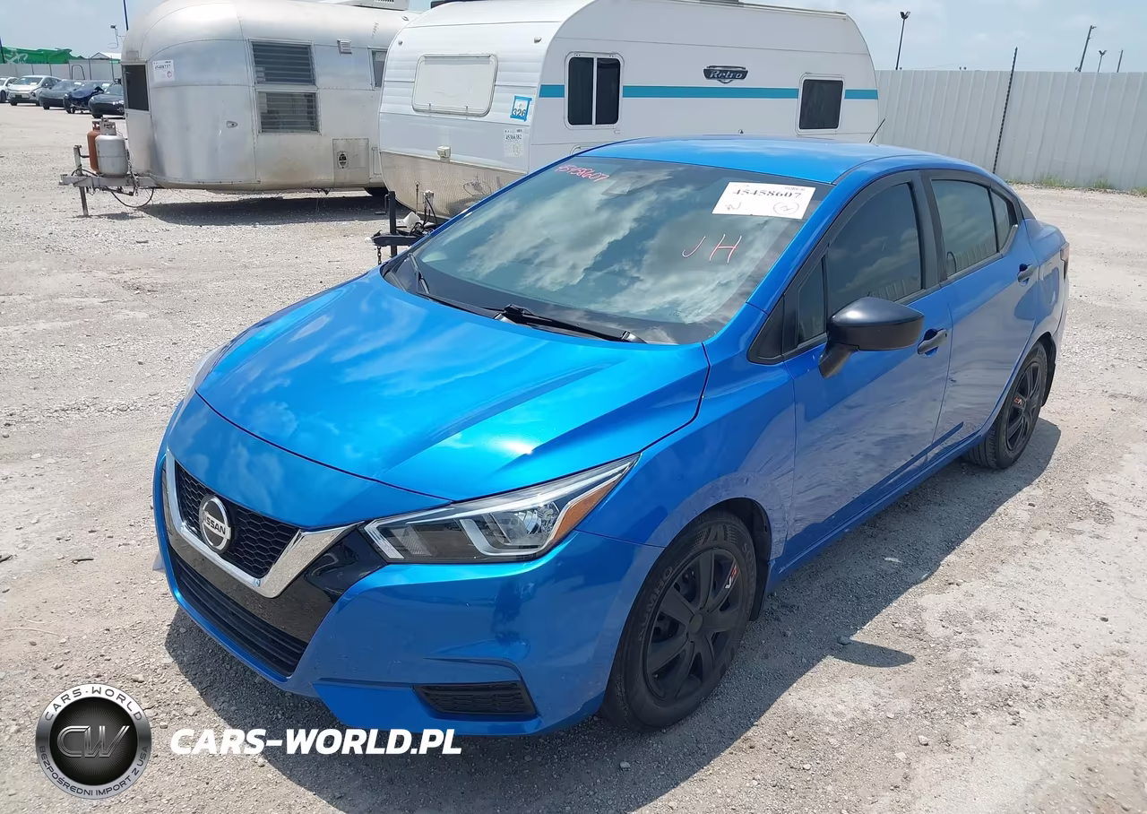 2021 Nissan Versa S Xtronic Cvt VIN:3N1CN8DV0ML908818 - 2