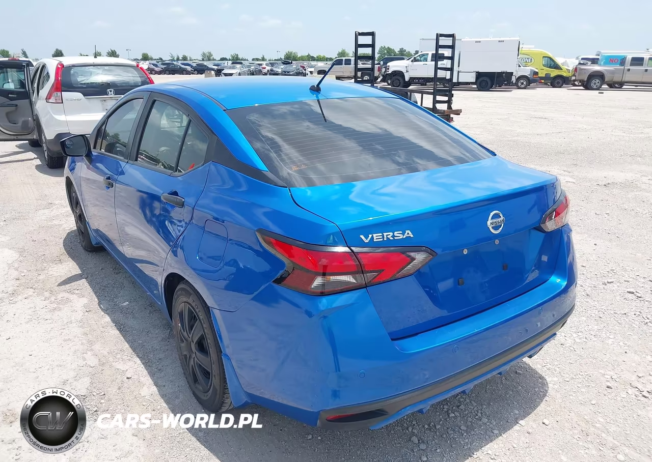 2021 Nissan Versa S Xtronic Cvt VIN:3N1CN8DV0ML908818 - 3