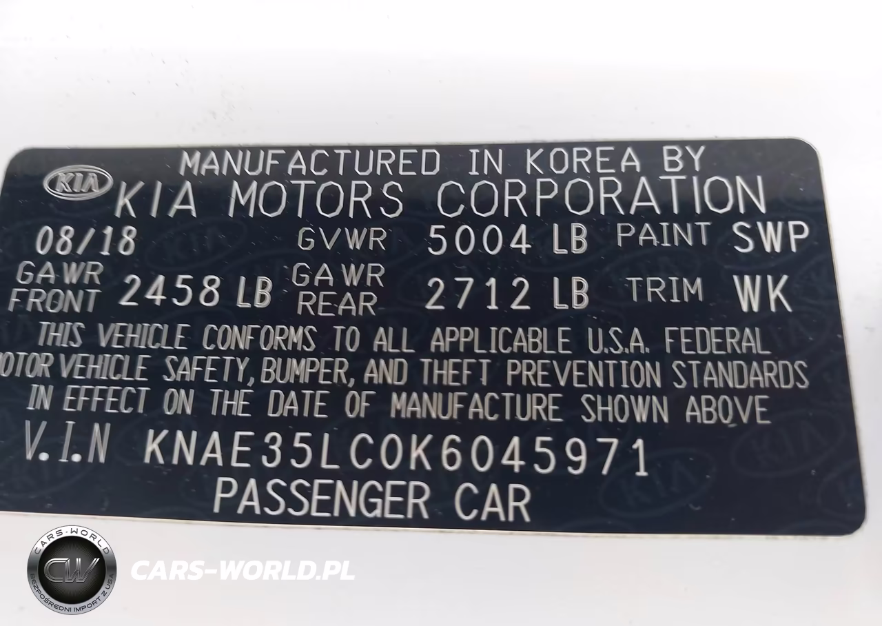 2019 Kia Stinger Gt VIN:KNAE35LC0K6045971 - 9