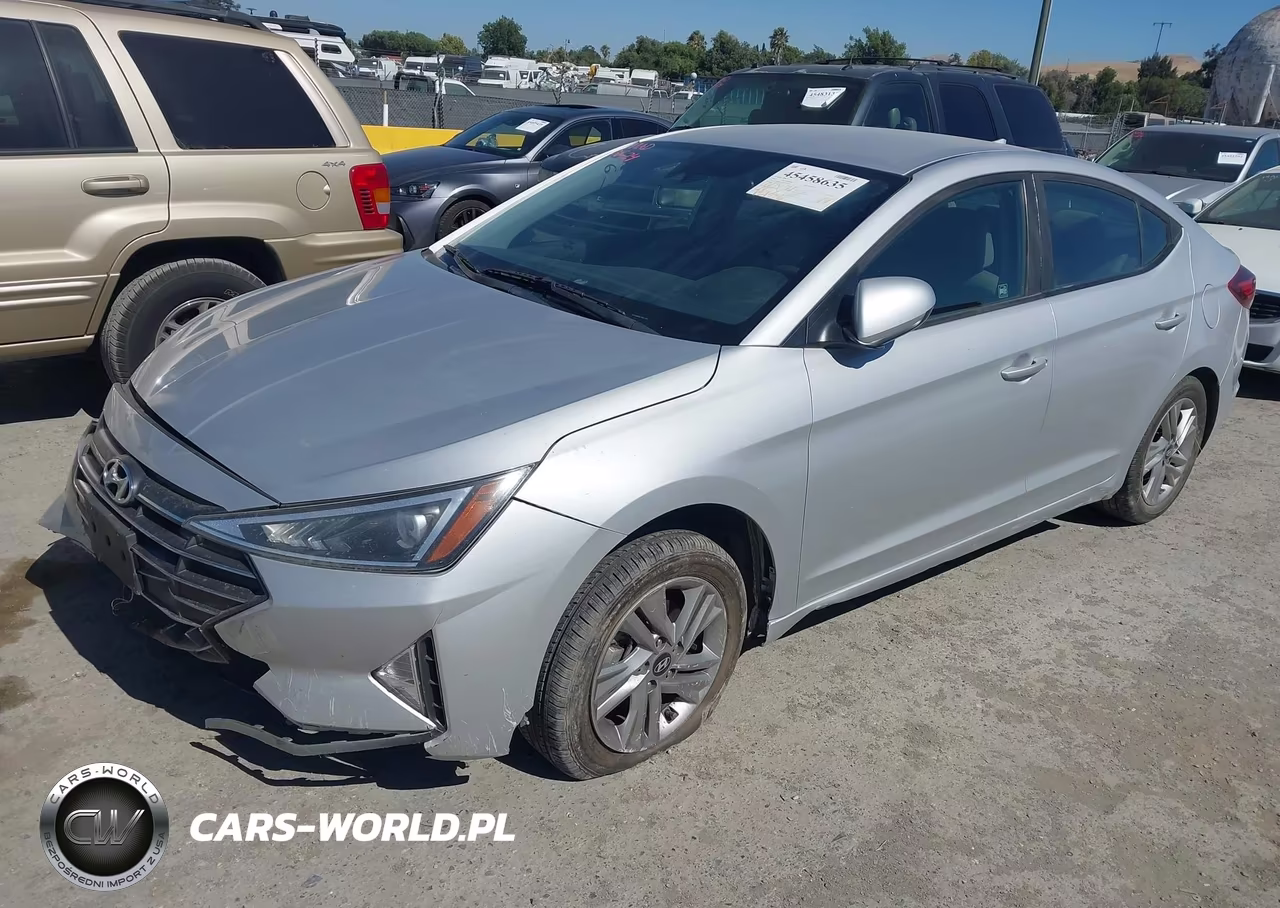 2019 Hyundai Elantra Sel VIN:KMHD84LF5KU770817 - 2