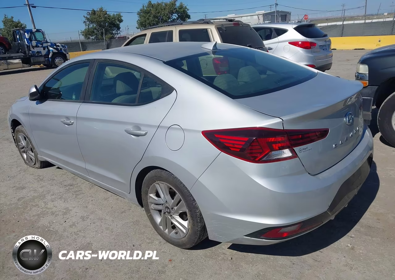 2019 Hyundai Elantra Sel VIN:KMHD84LF5KU770817 - 3