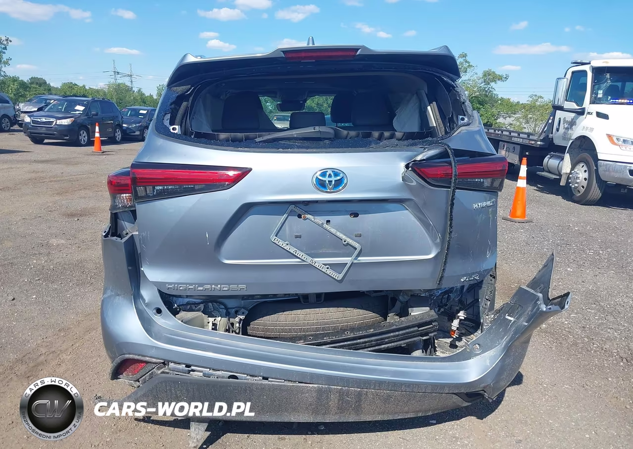 2021 Toyota Highlander Hybrid Xle VIN:5TDGBRCH5MS026952 - 16