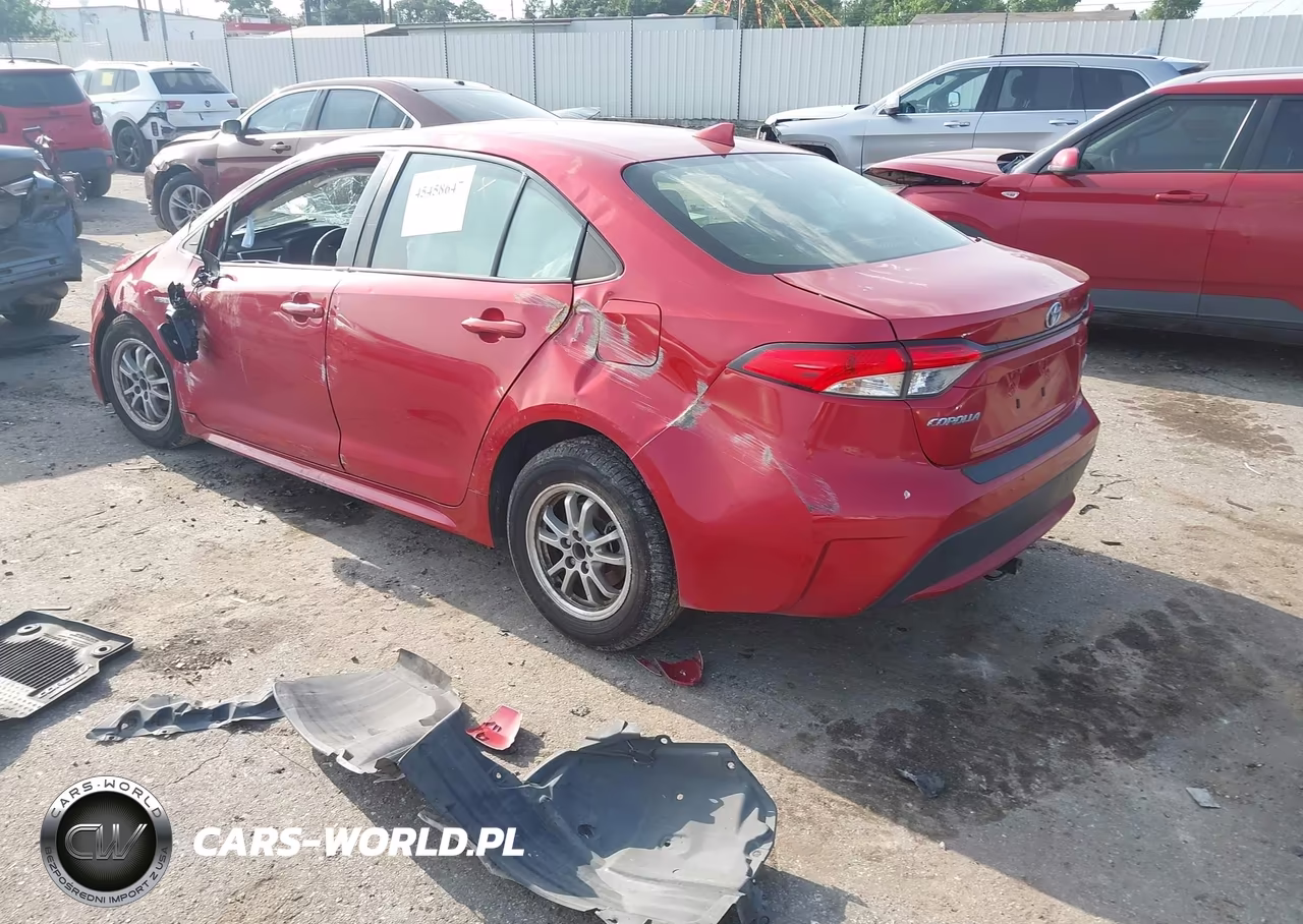 2020 Toyota Corolla Hybrid Le VIN:JTDEBRBE6LJ026145 - 3