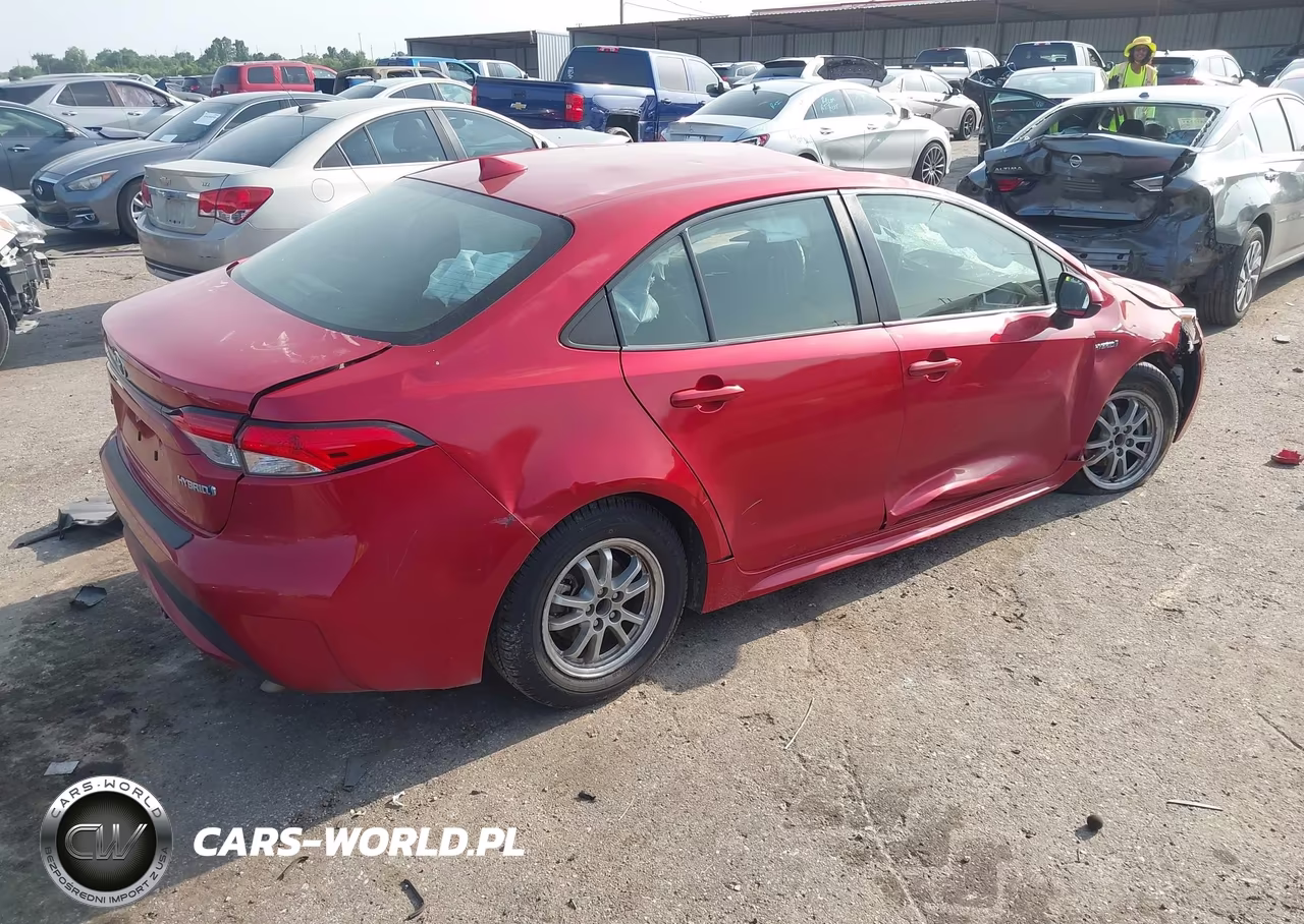 2020 Toyota Corolla Hybrid Le VIN:JTDEBRBE6LJ026145 - 4