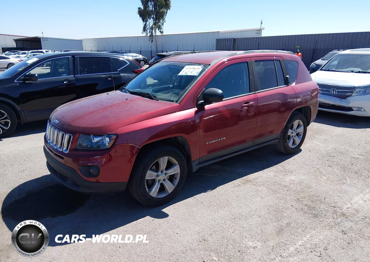 2016 Jeep Compass Sport VIN:1C4NJCBA8GD666651 - 2
