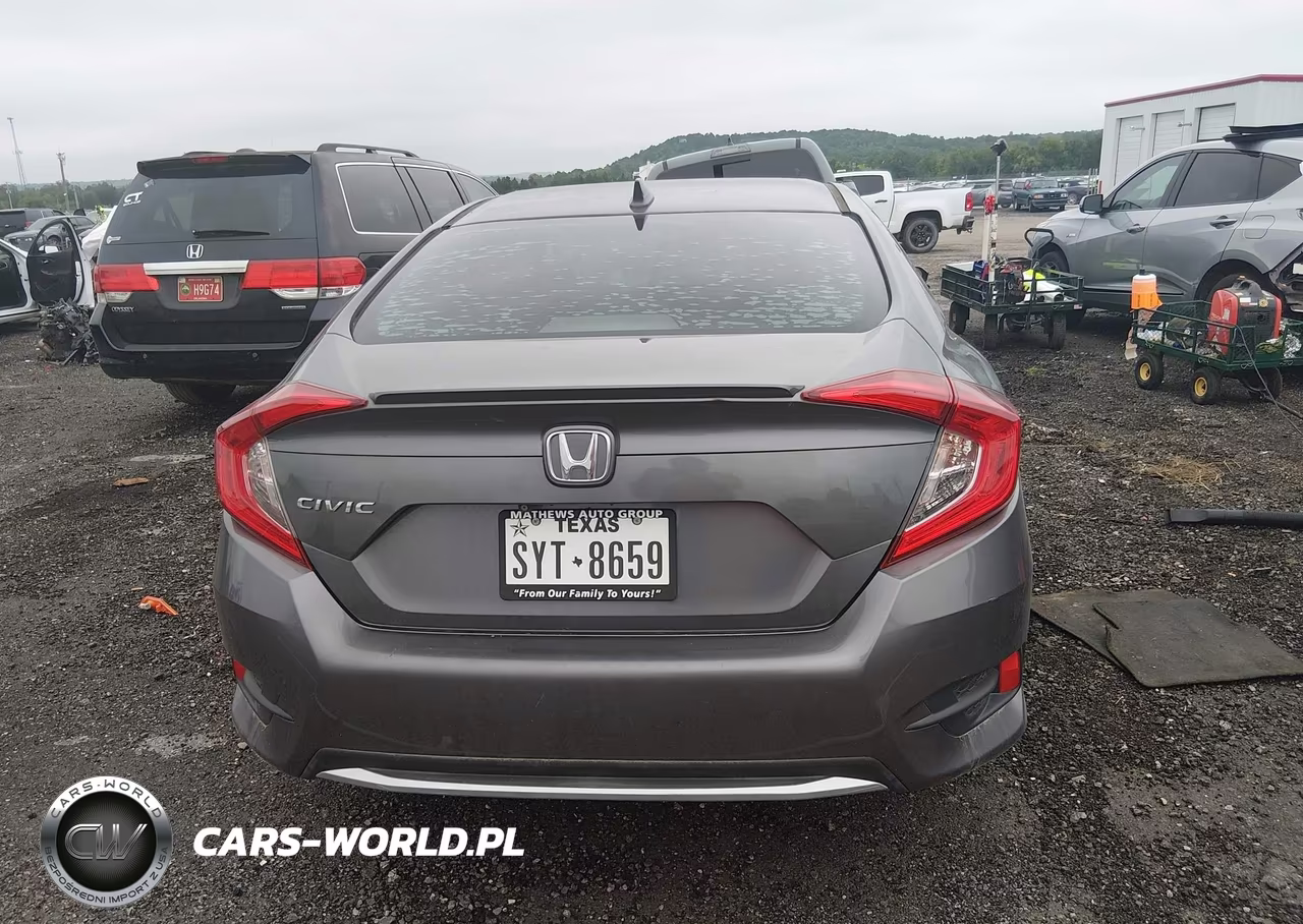 2020 Honda Civic Ex VIN:19XFC1F34LE017033 - 16