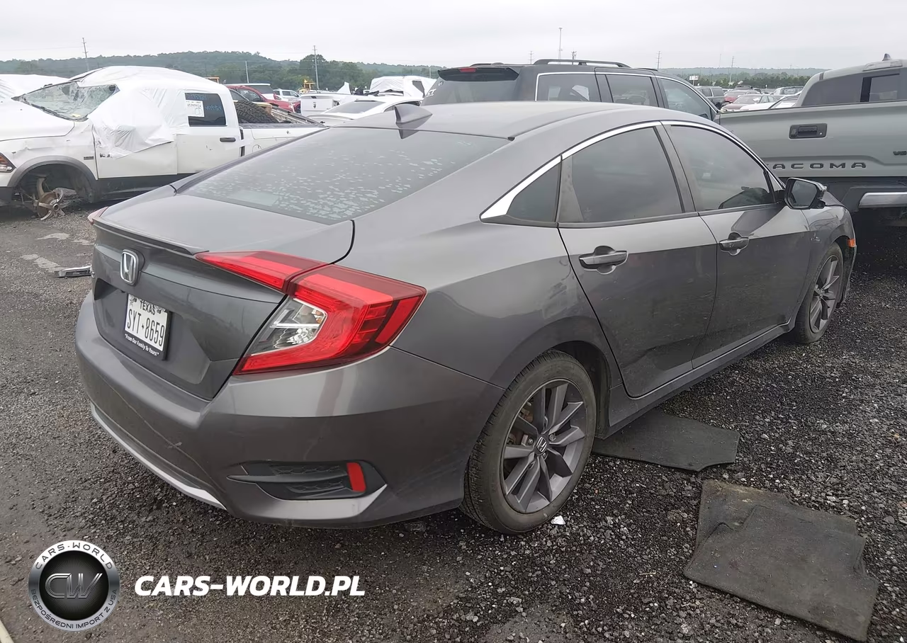 2020 Honda Civic Ex VIN:19XFC1F34LE017033 - 4