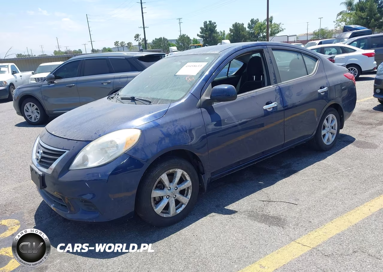 2014 Nissan Versa 1.6 Sv VIN:3N1CN7AP0EL850792 - 2