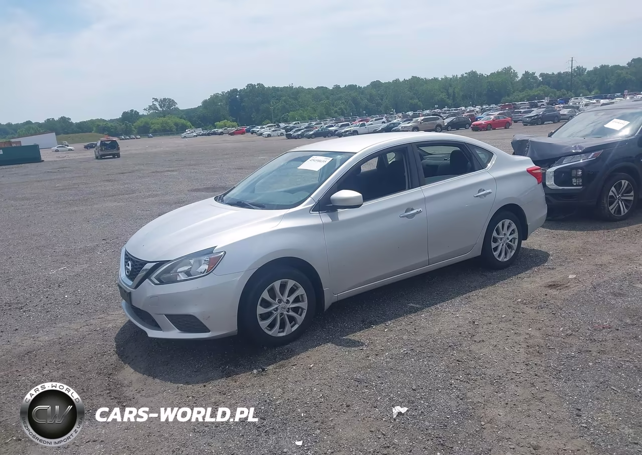 2019 Nissan Sentra Sv VIN:3N1AB7AP7KY422717 - 2