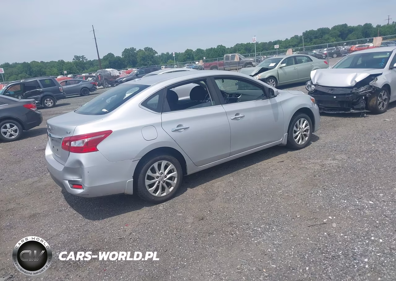 2019 Nissan Sentra Sv VIN:3N1AB7AP7KY422717 - 4